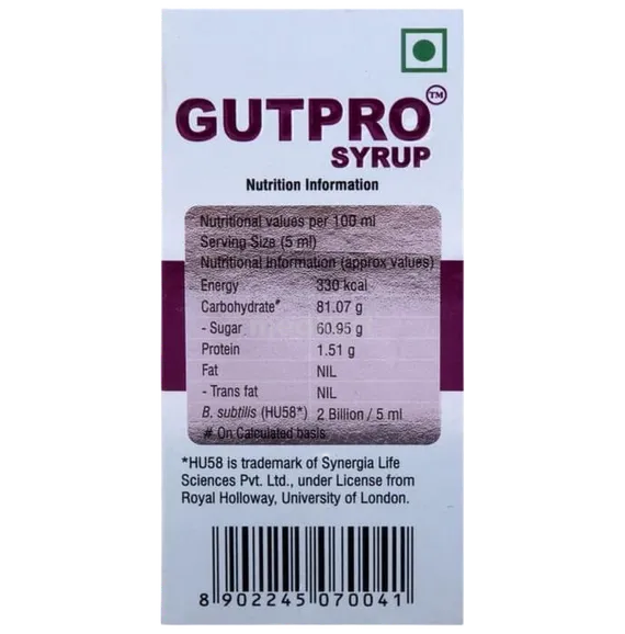 gutpro syrup 30 ml